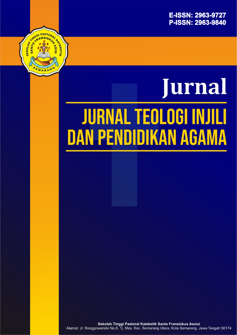 					View Vol. 3 No. 4 (2025): Oktober : Jurnal Teologi Injili dan Pendidikan Agama
				